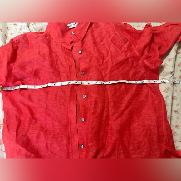 Chicos Button Up Lorena Shirt Womens Sz Medium (2) - Picture 8 of 8